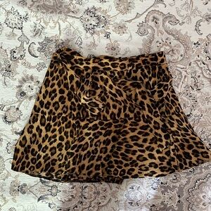 Zara Cheetah Print Skort🐆🖤